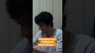 Kardeşim oyun oynarken çok küfür ediyordu, ona özel bir hediye gerekiyordu. #troll #valorant #csgo