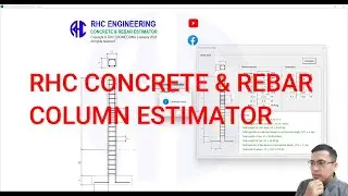COLUMN CONCRETE VOLUME & REBAR ESTIMATOR | RHC ENGINEERING