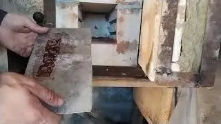 ковка шх15 и стабилизация берёзовый сувель рог лося