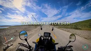 Nordkapp Motorcycle Trip 70 - E6, Porsanger Fjord