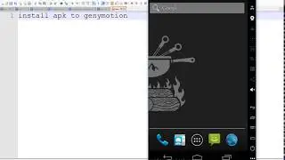 install apk to genymotion