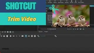 Trim Audio / Video | Shotcut Video Editor Tutorial #12
