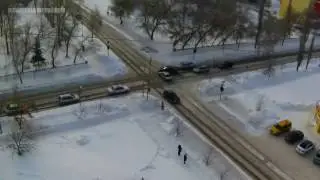 ДТП по ул.Стахановская/Бульварная  18.02.2017