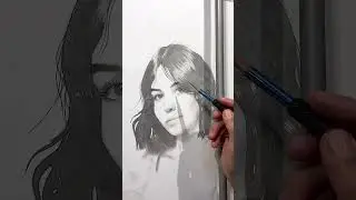 Ritratto a matita - Olivia