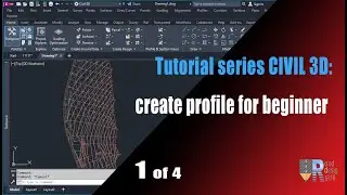 civil 3D-create profile view for beginner