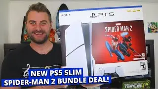 NEW PS5 Slim Spider-Man 2 Bundle Unboxing