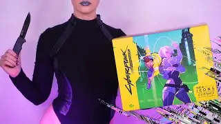 Exclusive FIRST LOOK - Unboxing Cyberpunk EDGERUNNERS Official Diorama