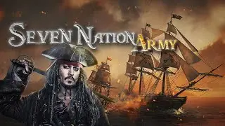 Pirates Of The Caribbean - Seven nation army (EN & FA Lyrics) // Music Video