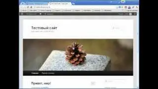 Установка WordPress на хостинг.avi