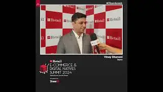 Vinay Dhanani, President at Zepto, delivered a compelling session at ETEcomSummit