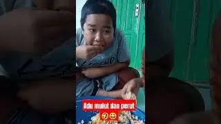 mukbang! siapa yang akan menang? #bantusubscribe