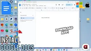How to Install GOOGLE DOCS APP on PC or Laptop - Easy Step-by-step Guide (2025)