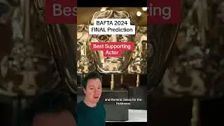 BAFTA 2024 - Best Supporting Actor  #baftaawards #shorts #robertdownerjr #oppenheimer #bafta2024