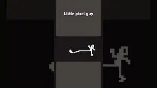 Just a little pixel man #animation #pixelart