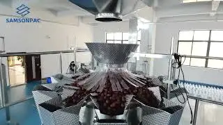 Samson Multi-head weigher 1kg 2kg 5kg red dates granule ect .VFFS vertical packing machine