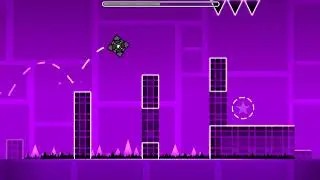 1 видео по geometry dash прошёл 1 уровень с 1 попытки