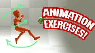 Simple Animation Exercises Made With Blender