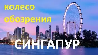 ГИГАНТСКОЕ КОЛЕСО ОБОЗРЕНИЯ Flyer 🎡 СНОГСШИБАТЕЛЬНЫЙ  ВИД на СИНГАПУР🏬 🌃