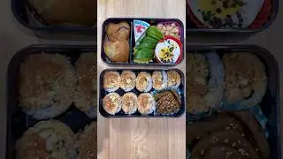 Spicy Tuna Roll for my husbands lunch 🌶️🐟🍱 #lunchformyhusband #tunaroll #sushi #rice #bentonoods