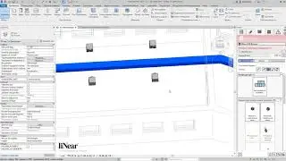 Размещение элементов на сетке в Autodesk Revit