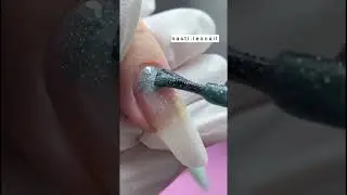 Коррекция ногтей гелем #nail #nailtreatment #наращиваниеногтей #ногти #маникюр #коррекцияногтей