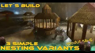 ARK  Survival Ascended / Simple Breeding Station / Nesting / ASA Breeding Station #incl. Mats List