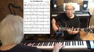 All I Do Is Dream Of You ( TvdH ) -Jazz guitar & piano cover ( Nacio Herb Brown )