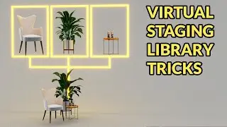 How to: Virtual Staging Library organization with Design Connected Connector