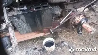 Repair of the EO 2626 MTZ 82.1 excavator