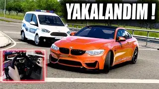 I WAS CAUGHT BY THE POLICE WHILE SPEEDING!!! +270 KM/H BMW M4!!! ETS 2 MOD [ Logitech G29 ]