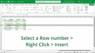 3 Methods to Insert Rows in Excel within a minute | Excel Tips and Tricks |  Insert Rows | 