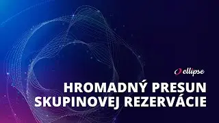Hromadný posun skupinovej rezervácie v hotelovej plachte