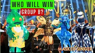 Who will Win Group B on the Masked Singer???