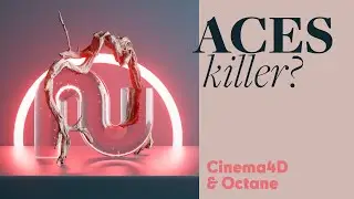 Cinema 4D Tutorial - AgX vs ACES (Octane)