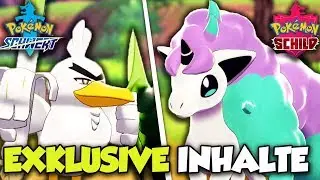 Alle EXKLUSIVEN POKEMON und ARENALEITER In Pokemon Schwert & Schild!