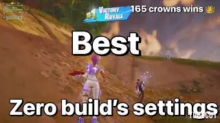 “New” best zero build’s controller settings chapter 5 season 3 Fortnite