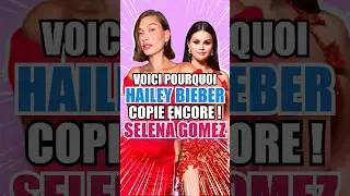 HERE'S WHY HAILEY BIEBER IS COPYING SELENA GOMEZ AGAIN 😱😨 