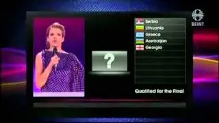 Eurovision 2011 Semifinal 1 - Official Result