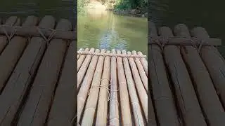 Сплав на бамбуковых плотах Кхао Лак в Тайланде Это такой релакс !!!  Khlong Sok, Phanom District