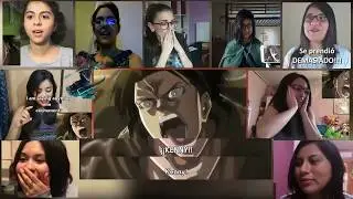 Shingeki no kyojin s3 TRAILER GIRLS REACTION【SUB ESP, ENG】 進撃の巨人 - 外国人の反応