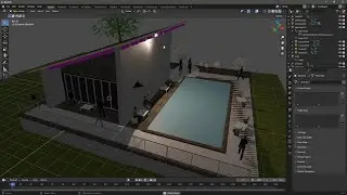 Videoguide - Export 3DStudio Import in Blender, FBX, Scene, Objects, Lights, Materials, Animation