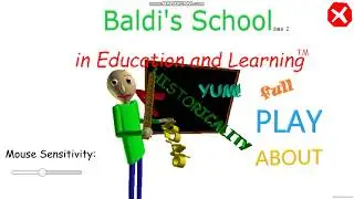 Baldi's School in edication and learning TRAILER