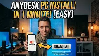 How to Download and Install Anydesk on your pc with in 1 minute | Windows 10/11 | - Full Guide