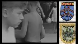 Our Life in the GDR, Part 17, Aue, swimming in the pond of Filzteich 1960 year
