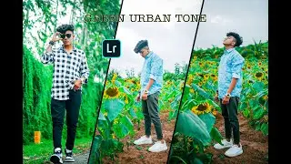 Green Urban tone photo editing / lightroom Mobile photo editing