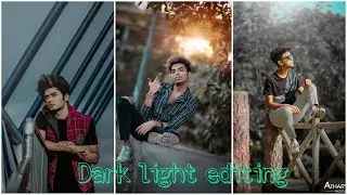 Light room photos editing tutorial video || DARK MODE EDITING | the edit studio