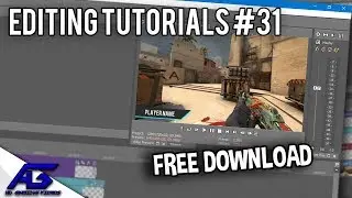 CS:GO Editing Tutorials #31 - Free Player Name Tag Template (Sony Vegas)