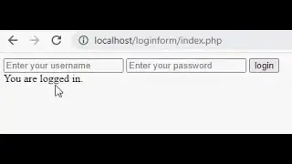 how to create Super simple login page in PHP