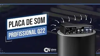 Placa de SOM profissional para suas gravações