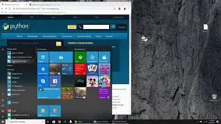 Installing Python and Pygame on Windows 10